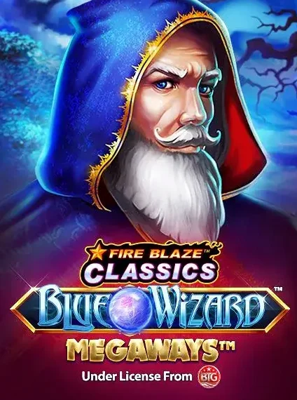 Fire Blaze Classic Blue Wizard Megaways Slot online at MagicWin
